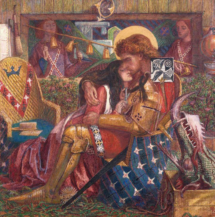 The Weding of St George and the Princess Sabra (mk28)